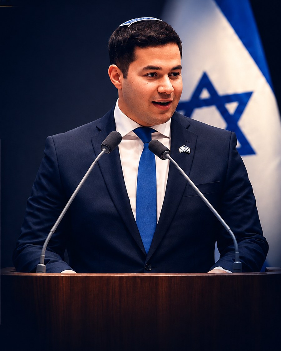 דן אילוז נואם במליאת הכנסת